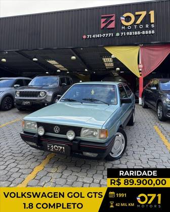 VOLKSWAGEN GOL 1.8 GTS 8V GASOLINA 2P MANUAL